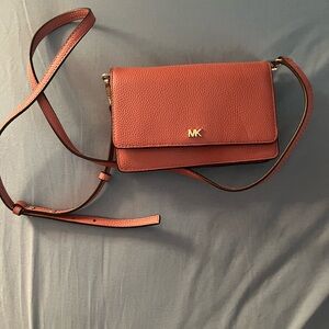 NWOT Michael Kors Rose Crossbody Bag
